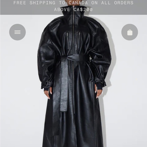 Khy leather trench - Picture 3 of 3